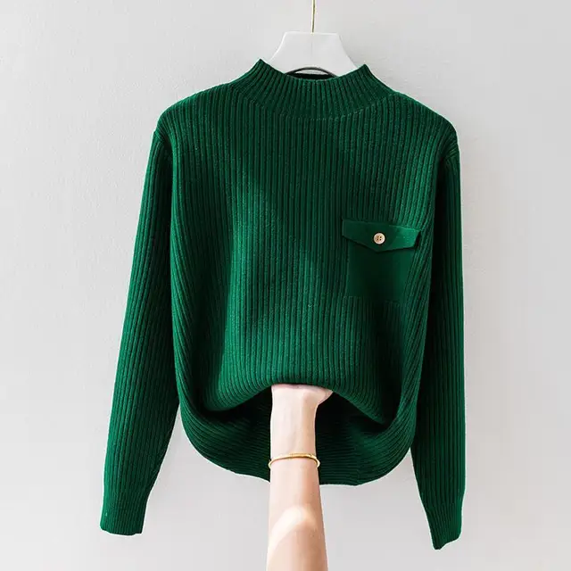 Tuscany Wool Sweater Top - Image 5